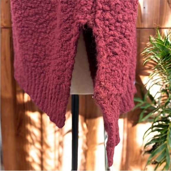 FREE PEOPLE Fall Friend Oversized Wool Blend Cardigan Sweater - Small - Picture 6 of 12